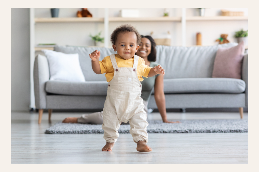 When do babies 2025 walk backwards